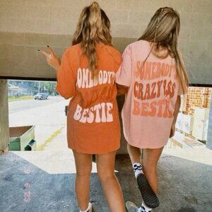 *SOLD* Bourbon & Belles Tee Somebody’s Crazy A** Bestie